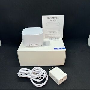 Magicteam White Noise Sound Machine Natural Soothing Sounds Model SN-A2 White